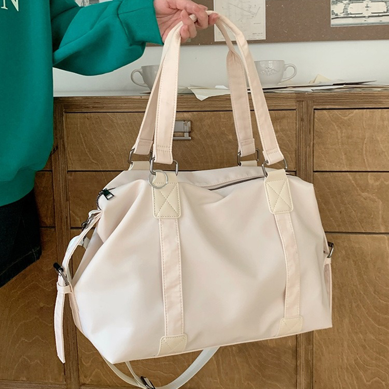 Women Bags White - حقيبة كتف نسائية عصرية متعددة الاستخدامات