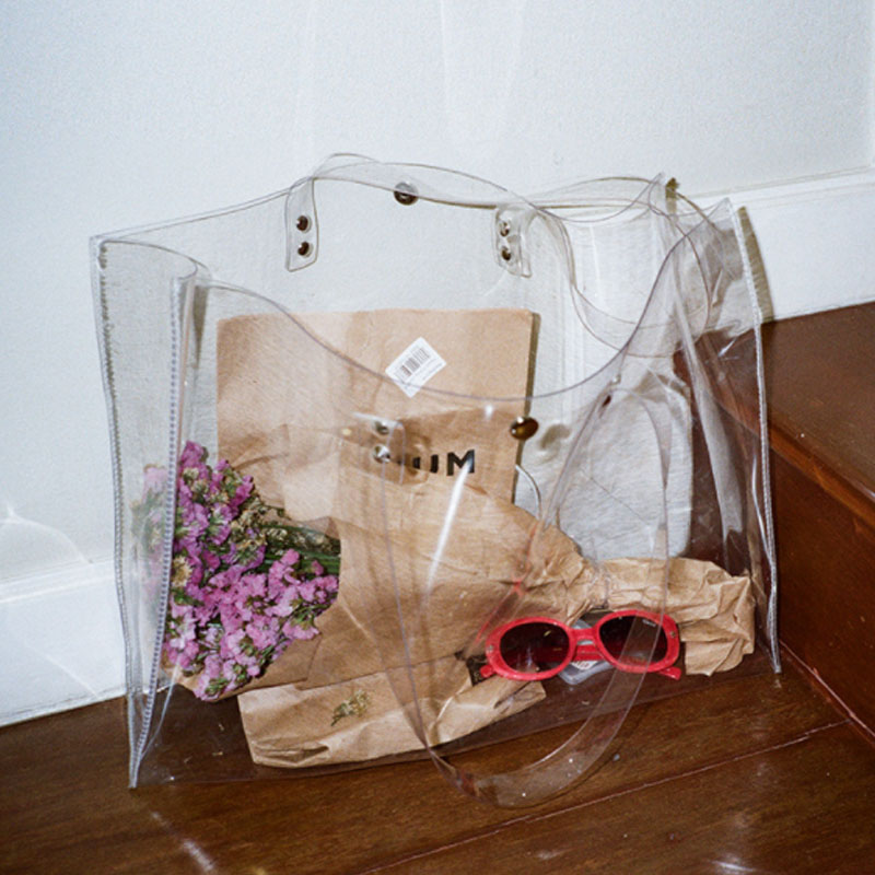 Jelly Bag Clear Pvc - SUNNY BEACH العلامة التجارية الفاخرة واضح