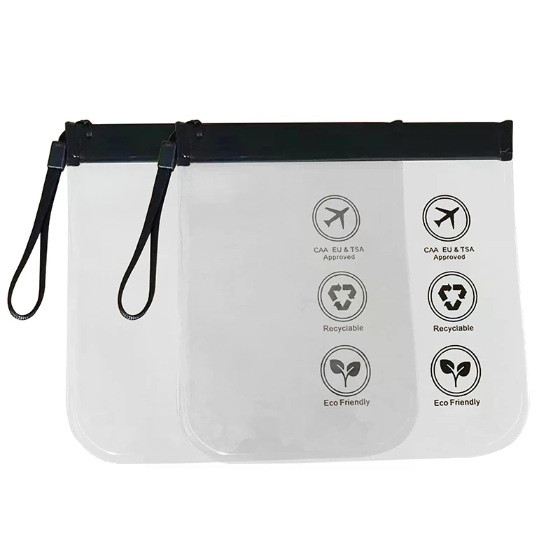 Women Bags For Airport - حقيبة سفر شفافة مقاومة للتسرب ومضادة