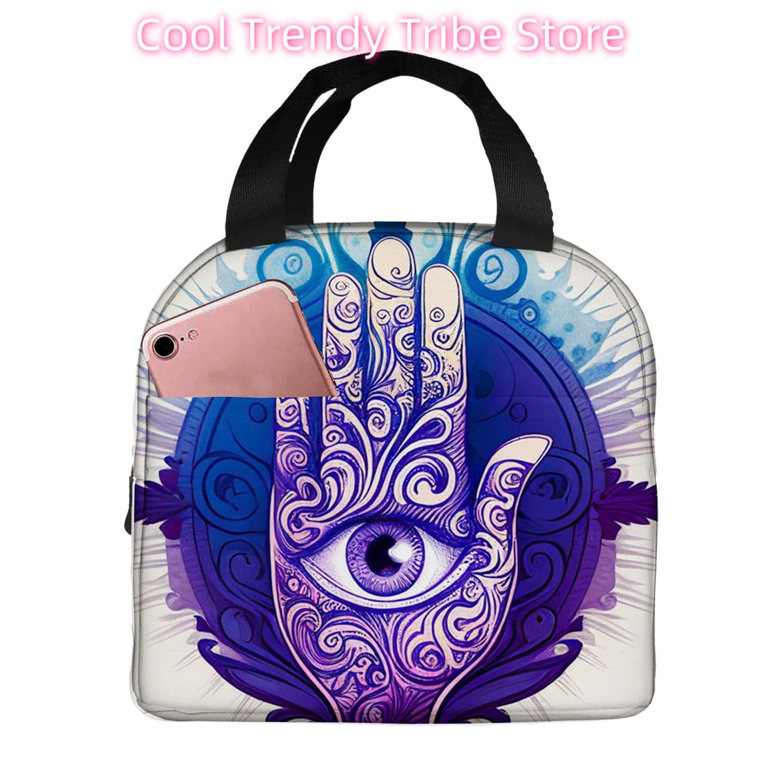 Women Hand Bags For Office - حقيبة غداء معزولة للنساء والرجال يد