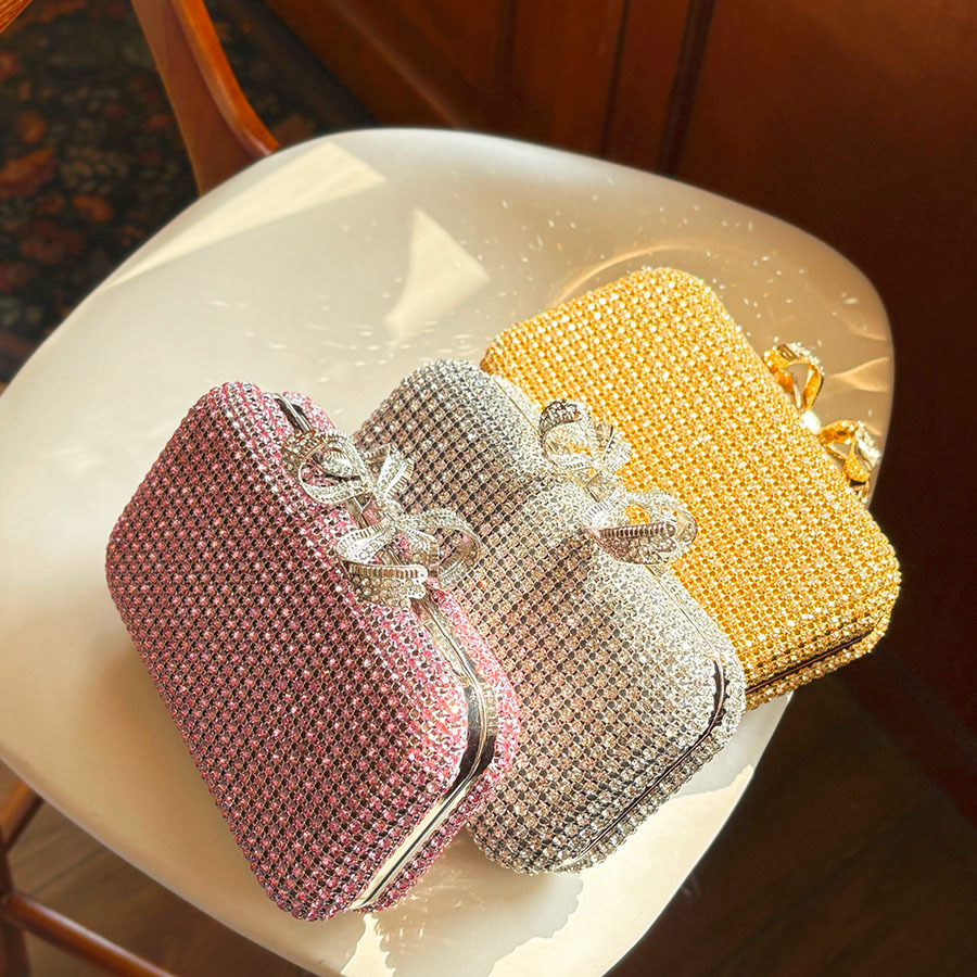 Women Bags High End Brands - حقيبة يد نسائية فاخرة جديدة مرصعة