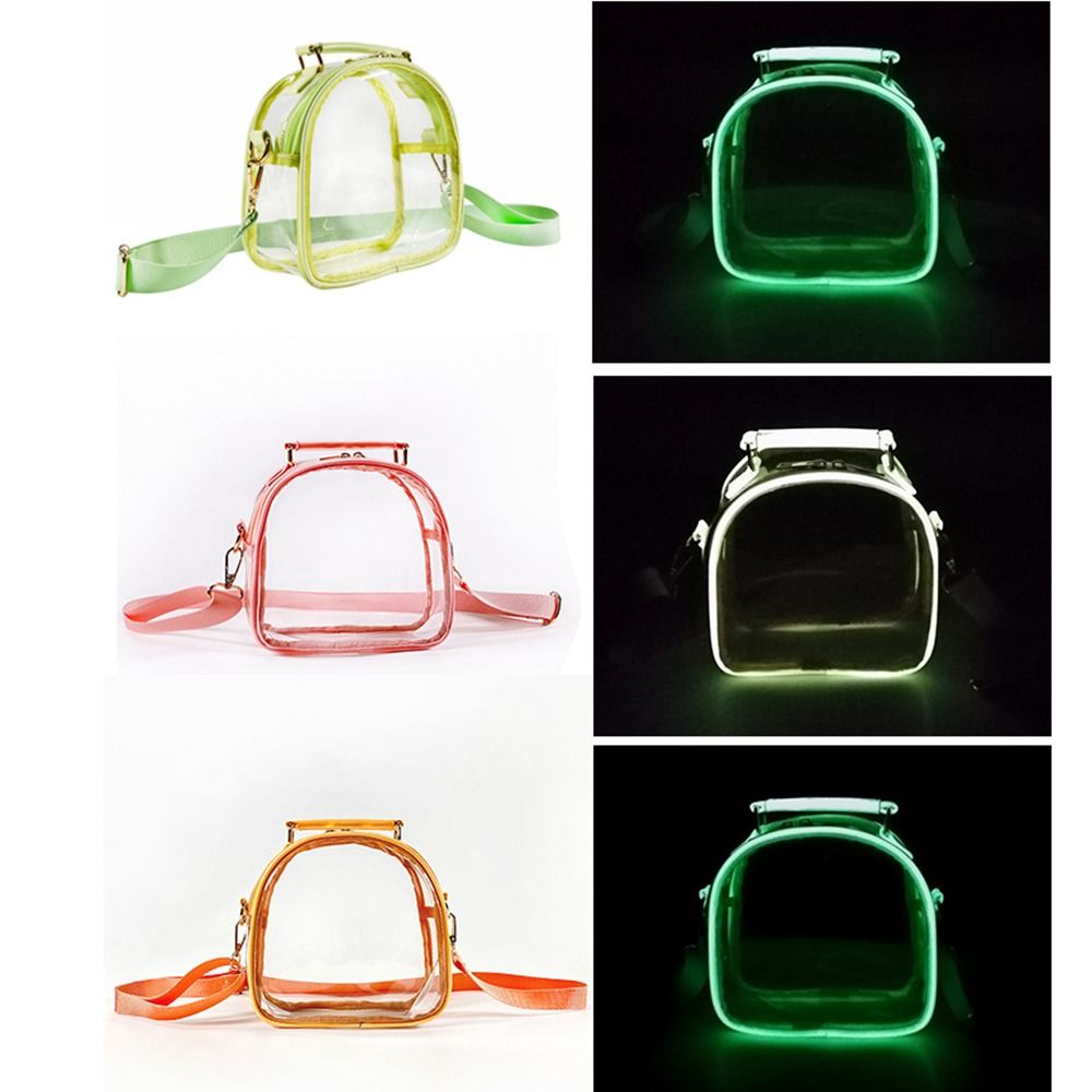 Jelly Bag Clear Pvc - حقيبة يد شفافة مقاومة للماء، حقيبة