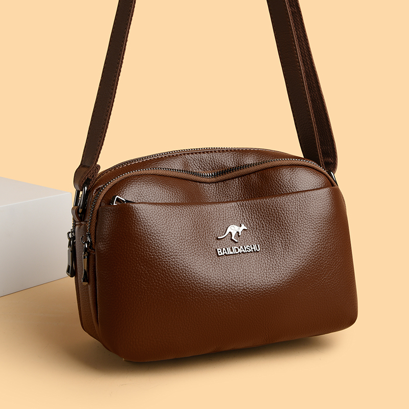 Women'S Kangaroo Bags - الكنغر حقيقية بولي Leather حقيبة كتف