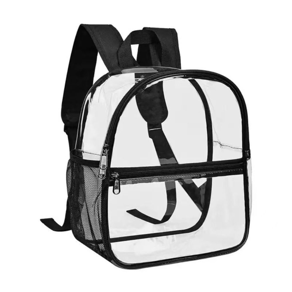 Jelly Bag Clear Pvc - حقيبة ظهر شفافة صغيرة الحجم من
