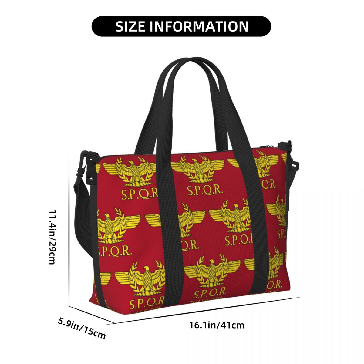 مخصص روما SPQR الرومانية شاطئ  - مراجعة Women Bags Rome وسعره