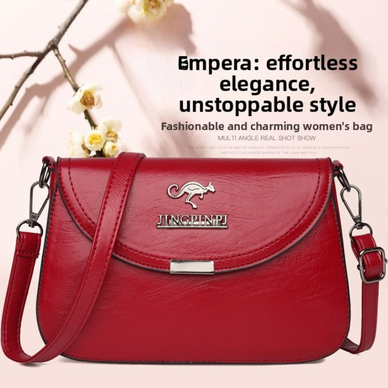 حقيبة كروس نسائية من الجلد الص - مراجعة Women'S Kangaroo Bags وسعره