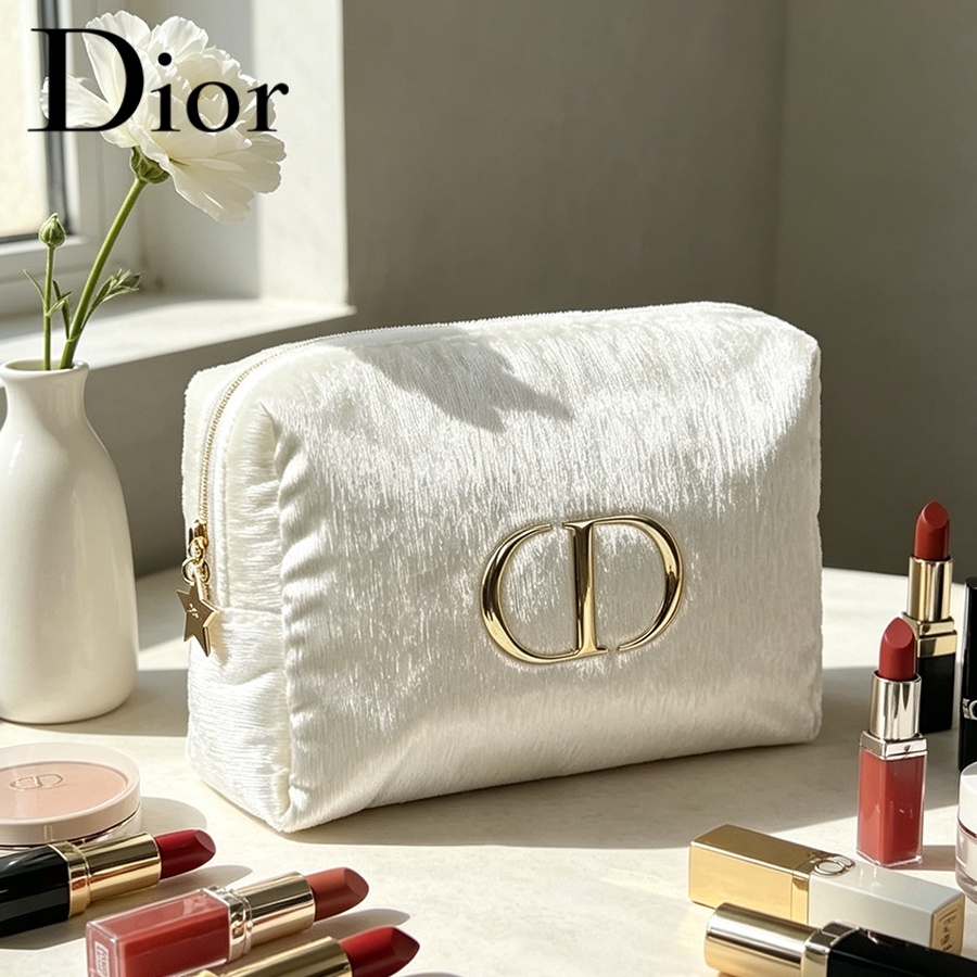 حقيبة ديور البيضاء المخملية لل - مراجعة Women Bags White وسعره