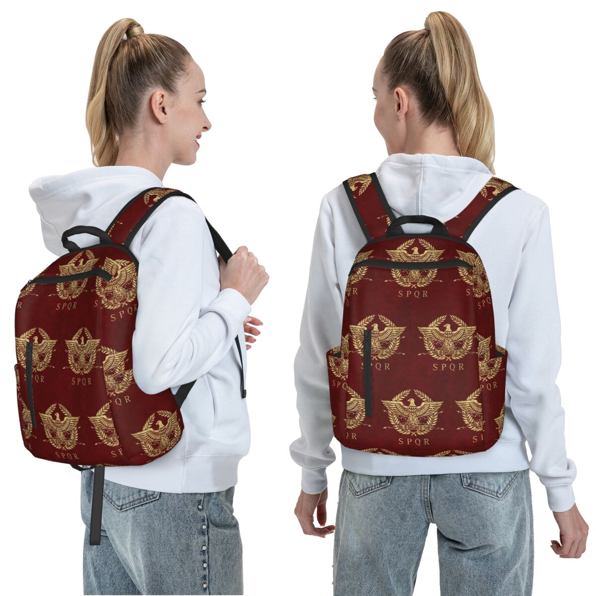 حقيبة ظهر رومانية SPQR من روما - مراجعة Women Bags Rome وسعره