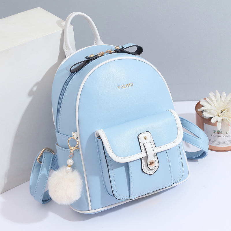 حقيبة ظهر أنيقة بنسيج أحادي ال - مراجعة Women Bags White وسعره