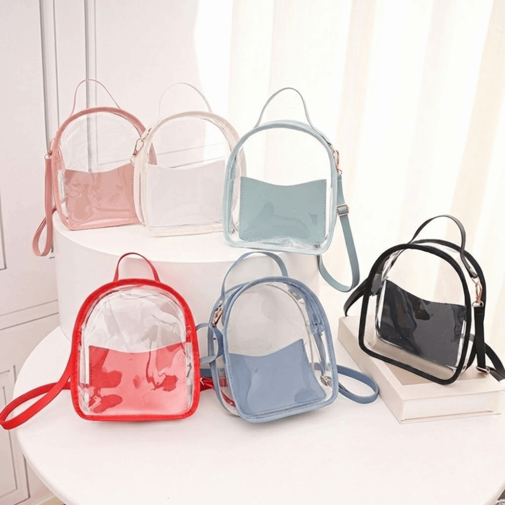 حقيبة تخزين شفافة من البولي في - مراجعة Jelly Bag Clear Pvc وسعره
