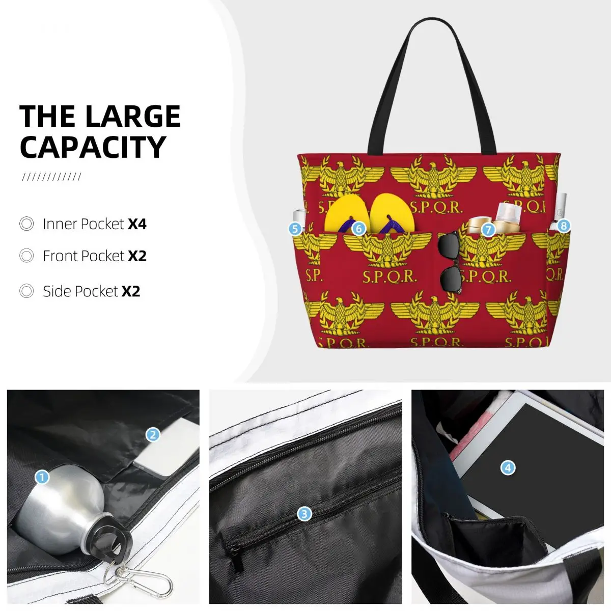 حقيبة رياضية رومانية SPQR للشا - مراجعة Women Bags Rome وسعره