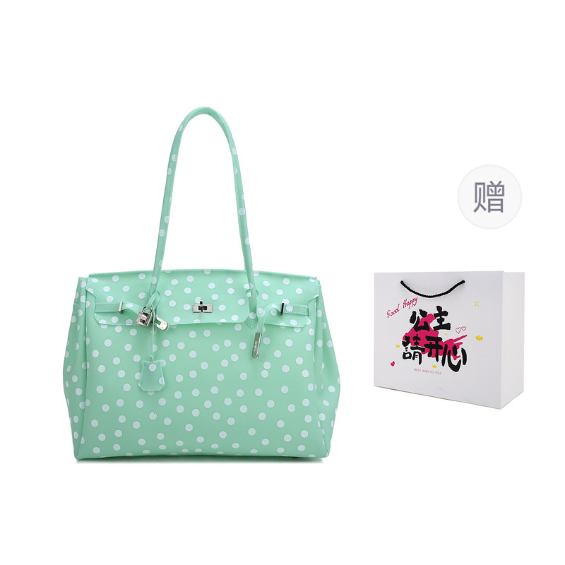 حقيبة يد شفافة من البولي فينيل - مراجعة Jelly Bag Clear Pvc وسعره