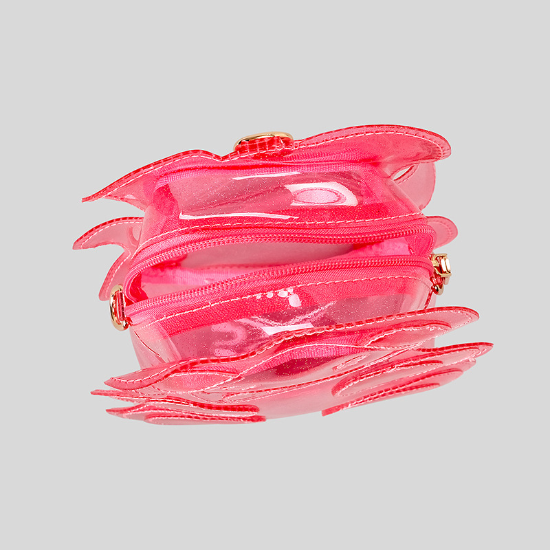 الجدة بريق شفاف الدب على شكل ا - مراجعة Jelly Bag Clear Pvc وسعره
