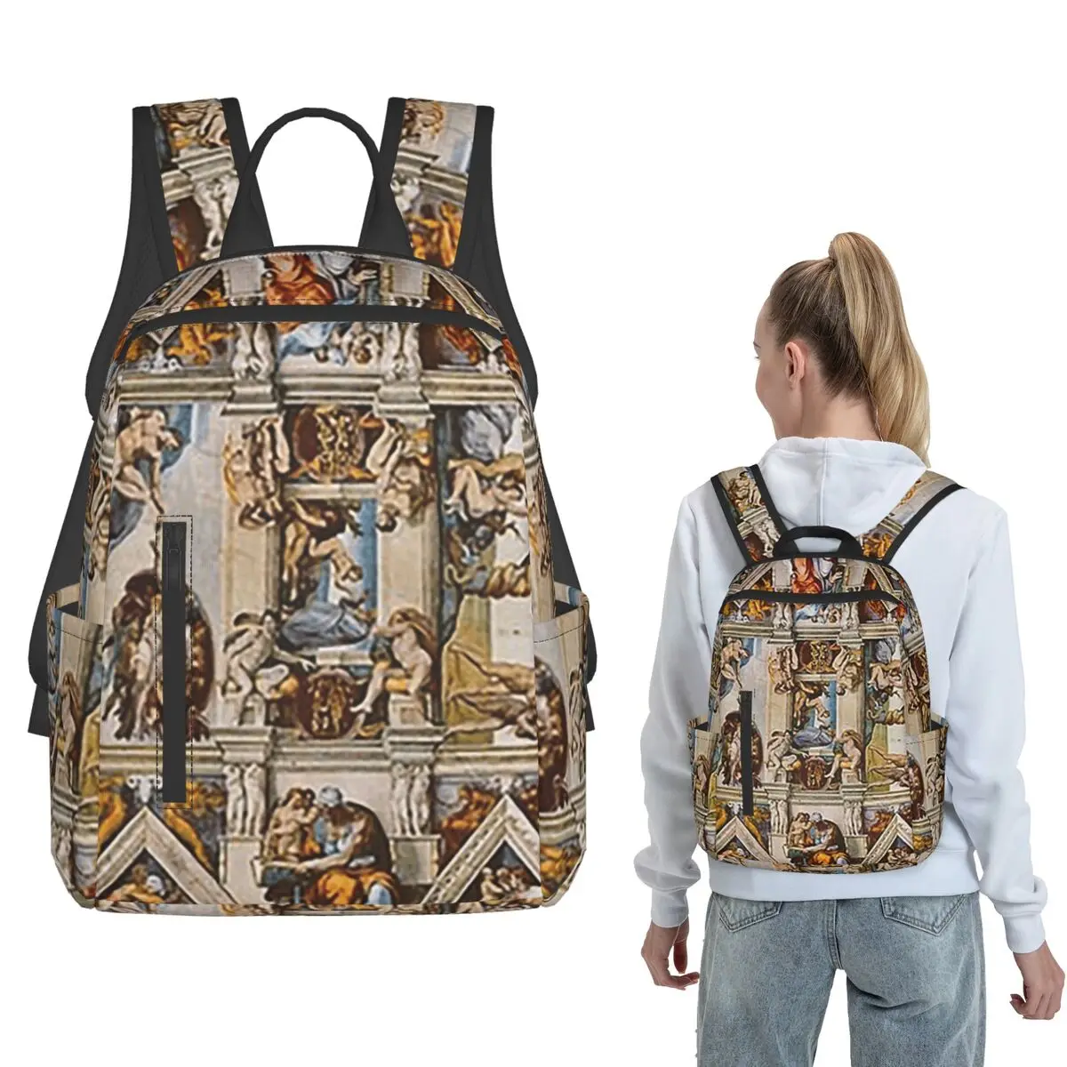 سقف قاعة سيستين في الفاتيكان،  - مراجعة Women Bags Rome وسعره
