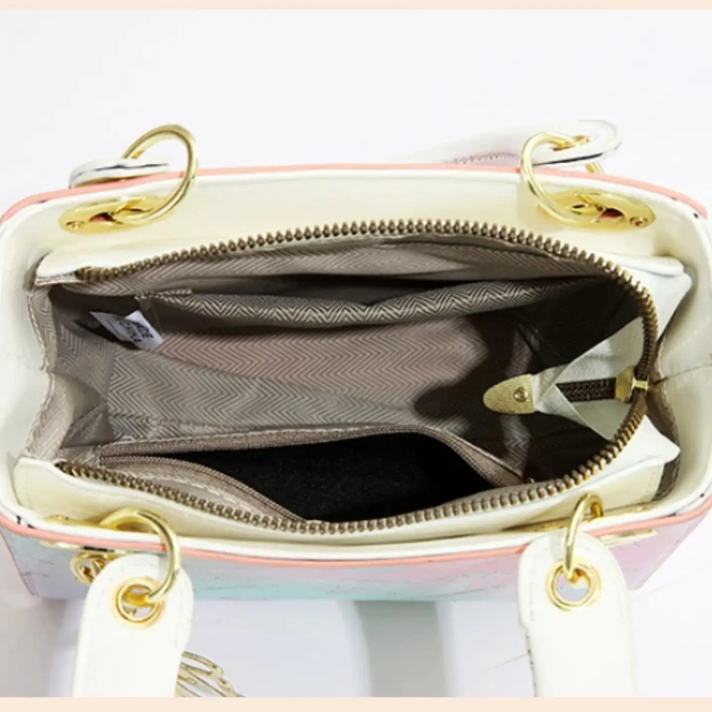 مجموعة حقائب كتف مطبوعة بتدرج  - مراجعة Women Bags And Purses وسعره