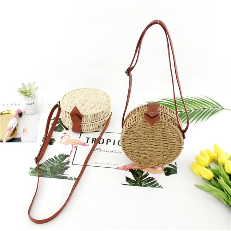المرأة الصيف الروطان حقيبة مست - مراجعة Circle Round Bag وسعره