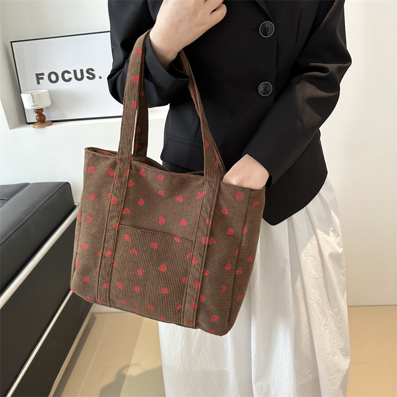 سروال قصير حقيبة يد الفراولة ح - مراجعة Women Bags White وسعره