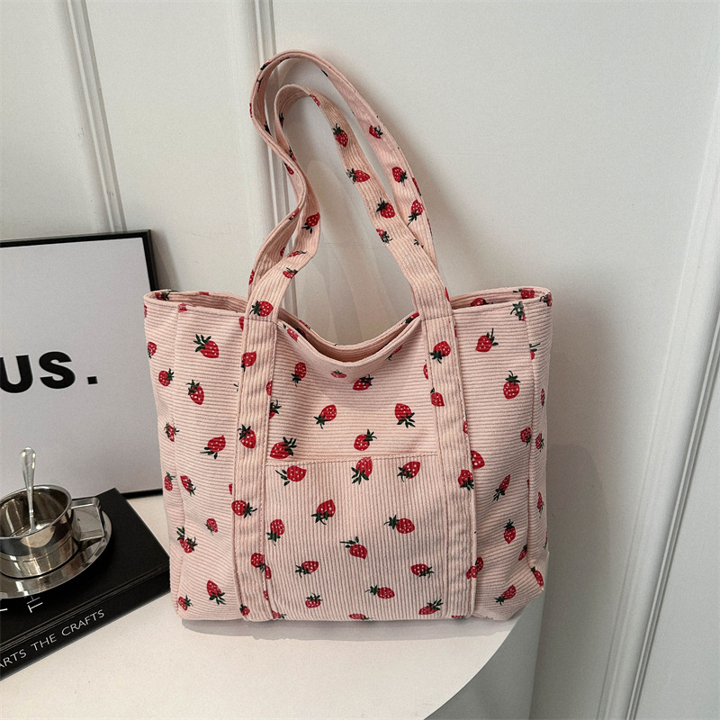 سروال قصير حقيبة يد الفراولة ح - مراجعة Women Bags White وسعره