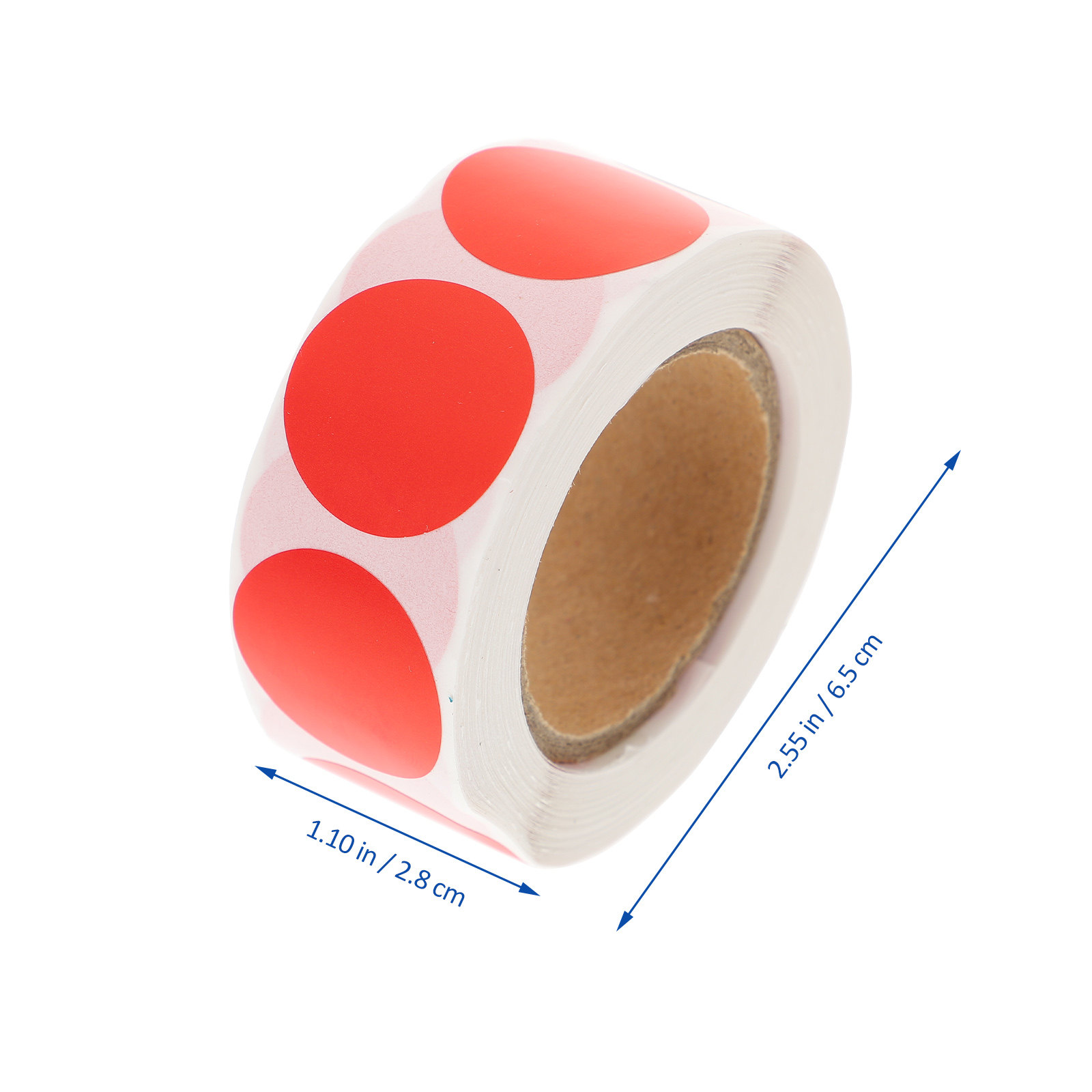 لفة واحدة من ملصقات النقاط الد - مراجعة Circle Round Bag وسعره
