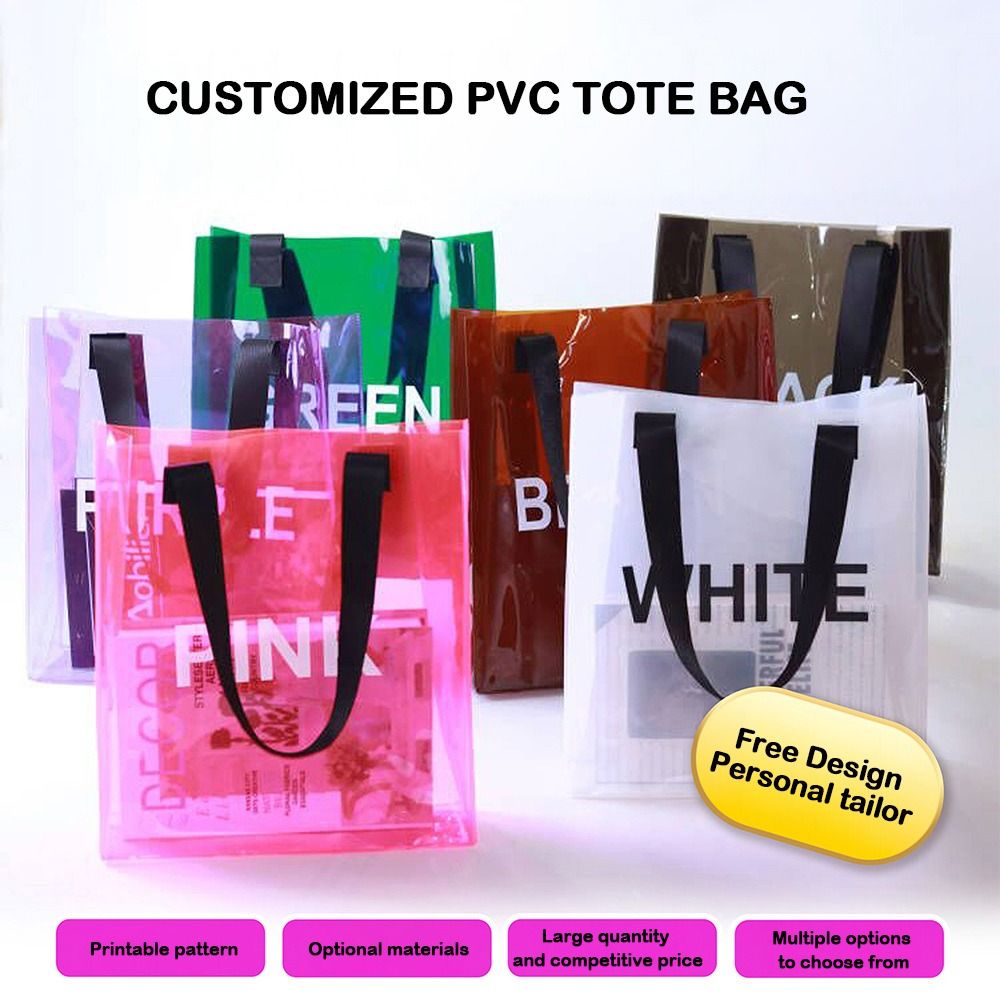 حقيبة حمل شفافة محمولة من مادة - مراجعة Jelly Bag Clear Pvc وسعره