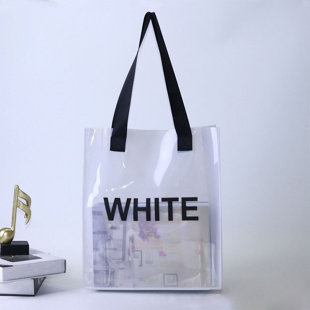 حقيبة حمل شفافة محمولة من مادة - مراجعة Jelly Bag Clear Pvc وسعره