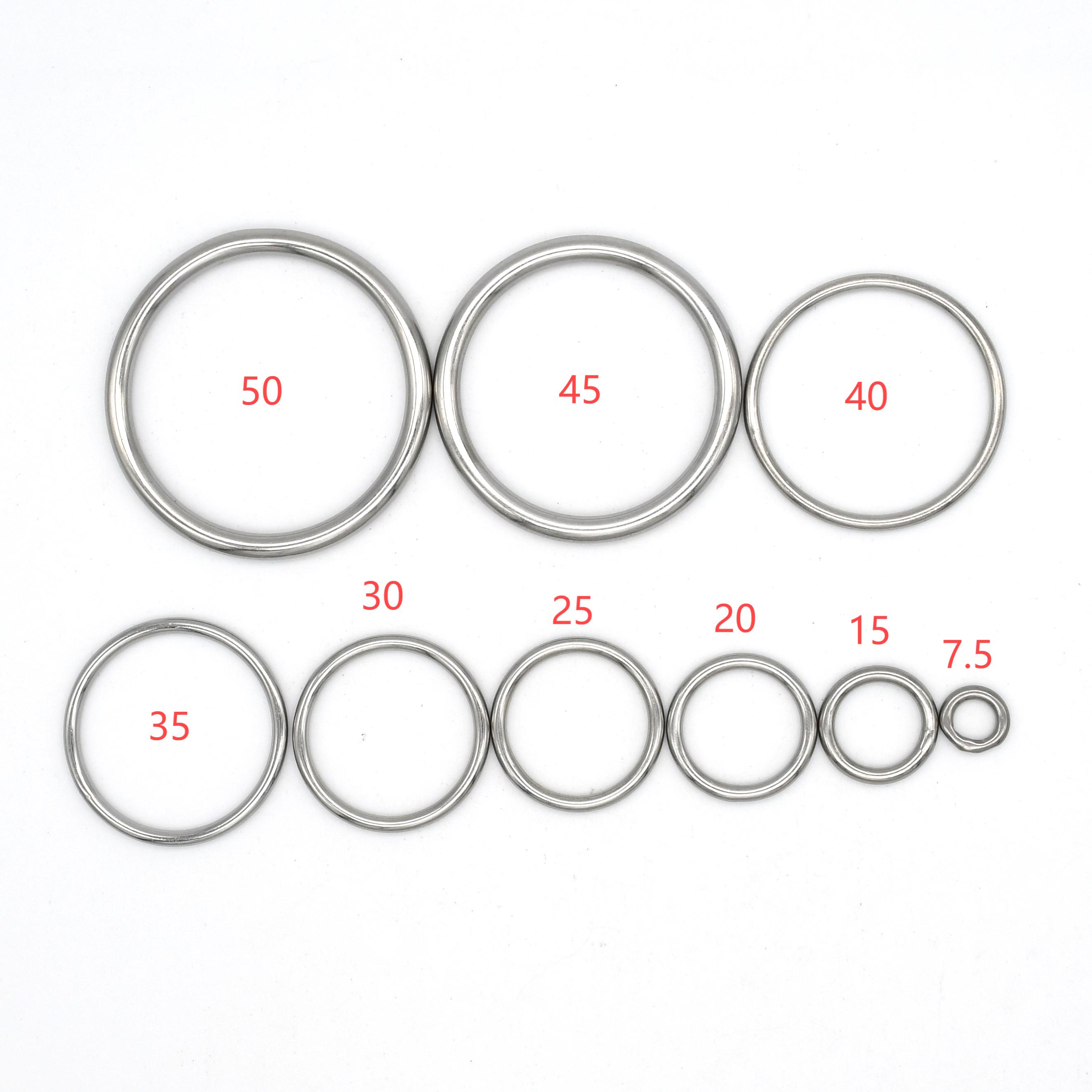 5 قطع حلقات دائرية من الفولاذ  - مراجعة Circle Round Bag وسعره