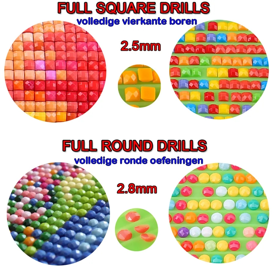 5D DIY الماس اللوحة الذهب الجم - مراجعة Circle Round Bag وسعره