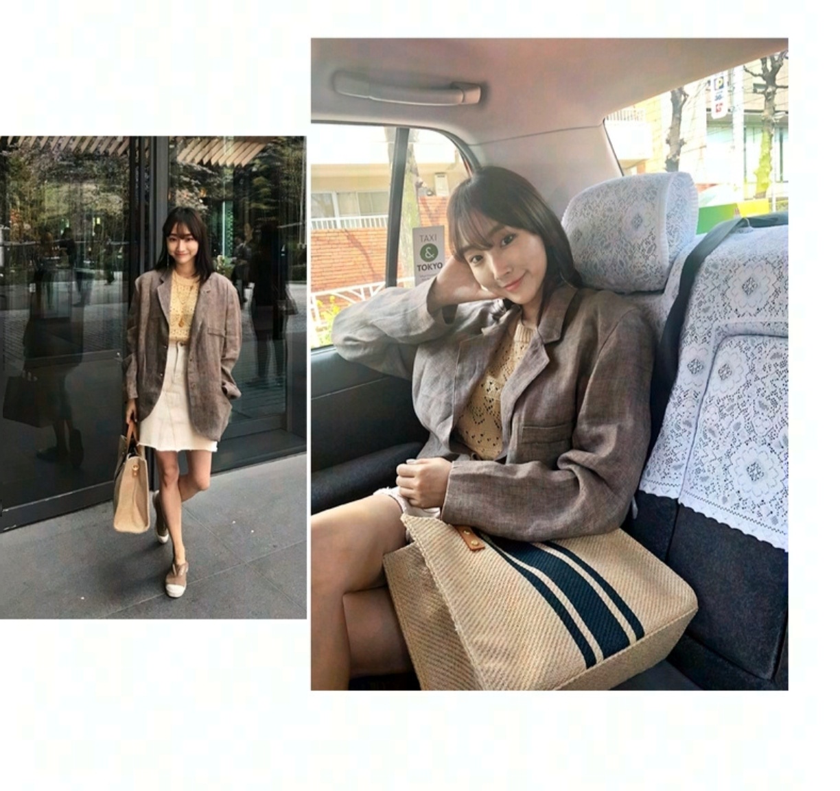 حقيبة قماشية مخططة جديدة لعام  - مراجعة Women Hand Bags For Office وسعره