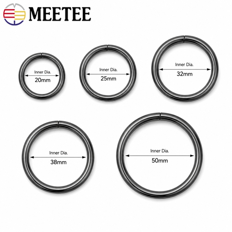 10/20 قطعة حلقات معدنية دائرية - مراجعة Circle Round Bag وسعره