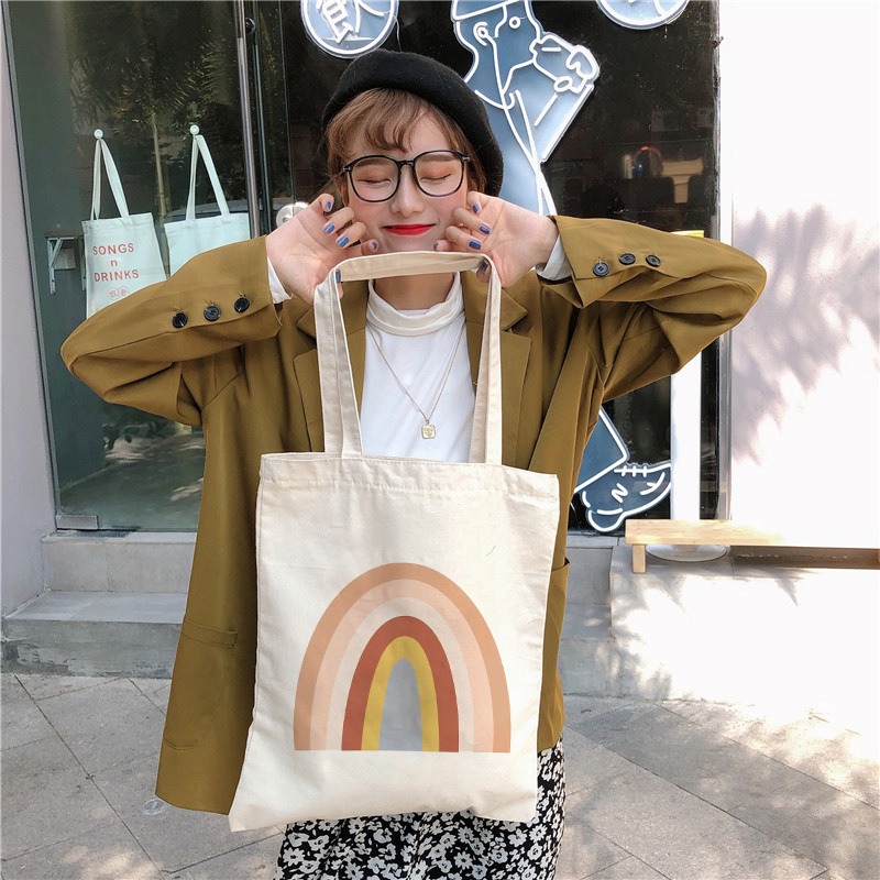 حقيبة حمل بتصميم قوس قزح ملونة - مراجعة Women'S Work Bags Designer وسعره
