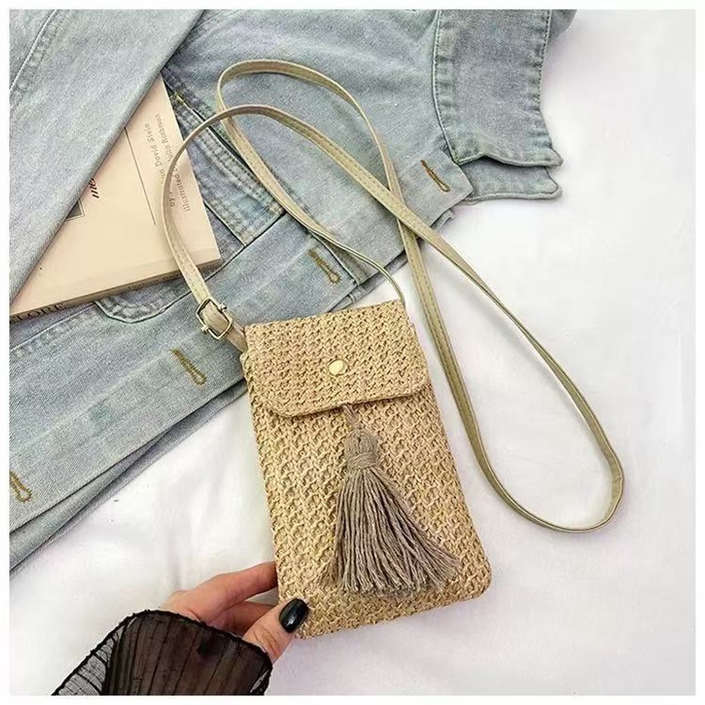 حقيبة كتف نسائية صغيرة من القش - مراجعة Women'S Bags Holiday وسعره