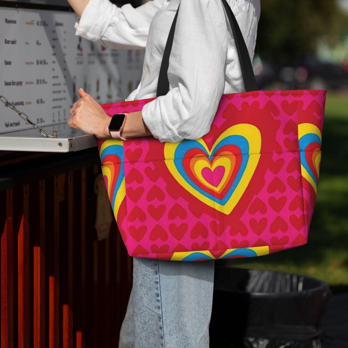 حقيبة شاطئ بنمط أجاثا رويز دي  - مراجعة Women Bags Prada وسعره