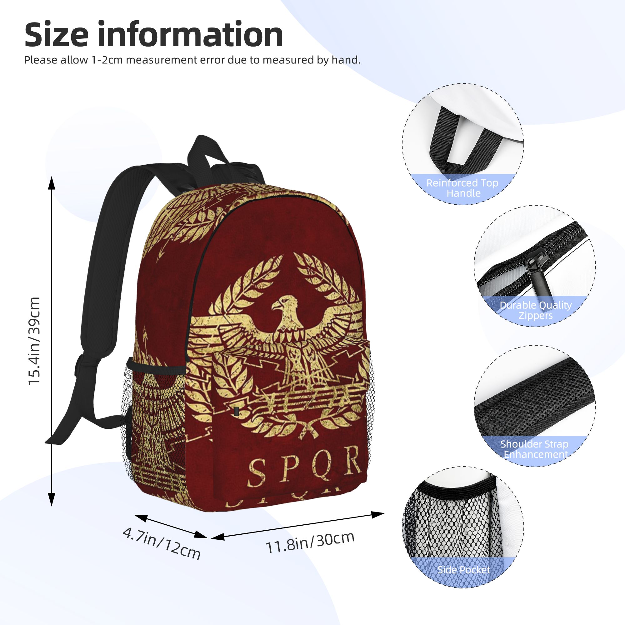 حقيبة ظهر رومانية SPQR روما، ح - مراجعة Women Bags Rome وسعره