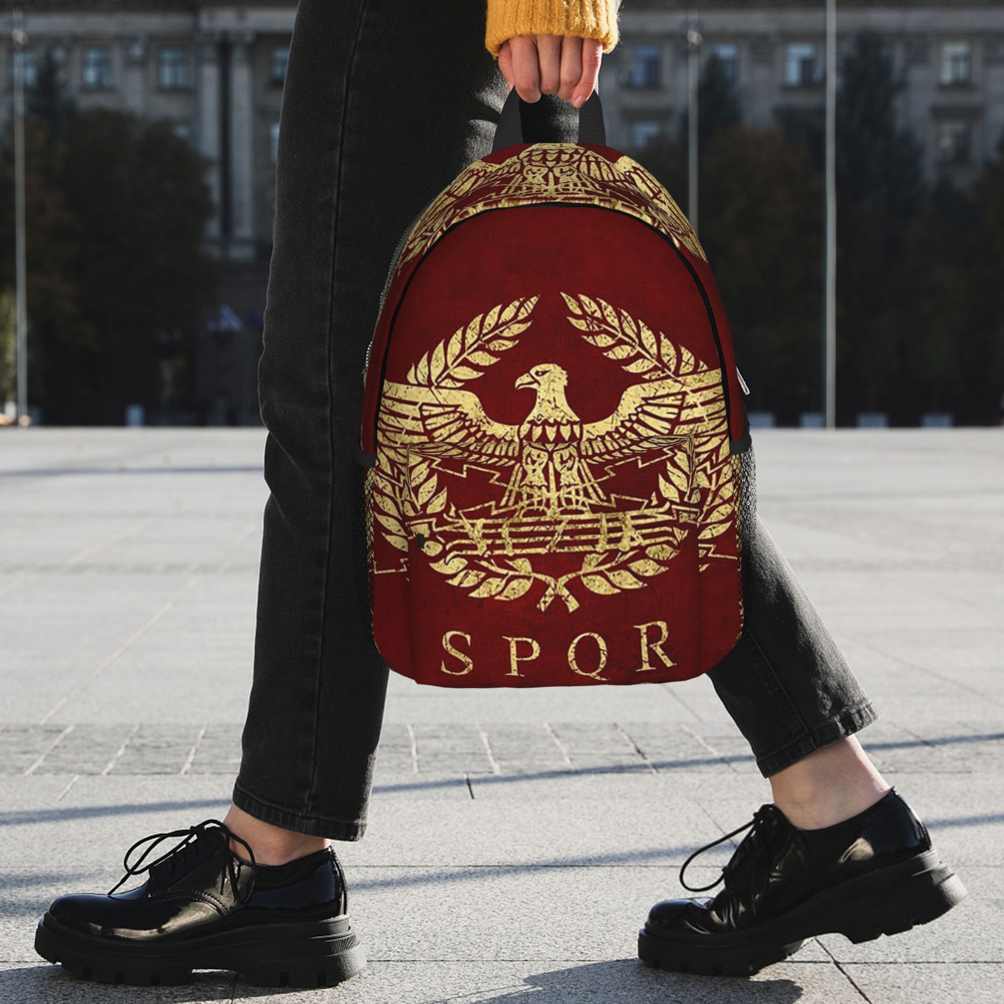 حقيبة ظهر رومانية SPQR روما، ح - مراجعة Women Bags Rome وسعره