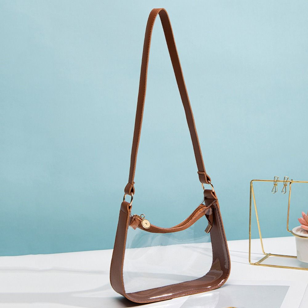 حقيبة كروس بودي مقاومة للماء،  - مراجعة Jelly Bag Clear Pvc وسعره