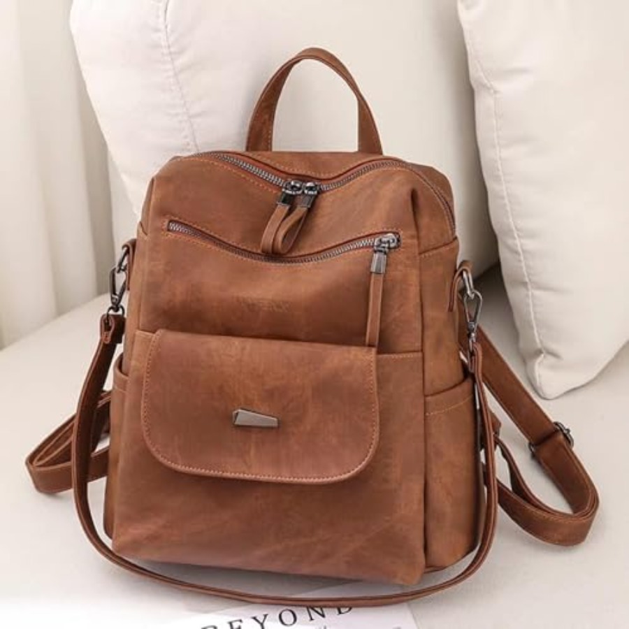 حقيبة ظهر من الجلد الصناعي للن - مراجعة Women Bags And Purses وسعره